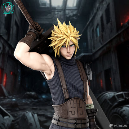 Cloud | Final Fantasy VII | Handcrafted Figure