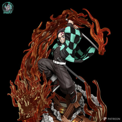 Tanjiro Kamado | Demon Slayer | Handcrafted Figure