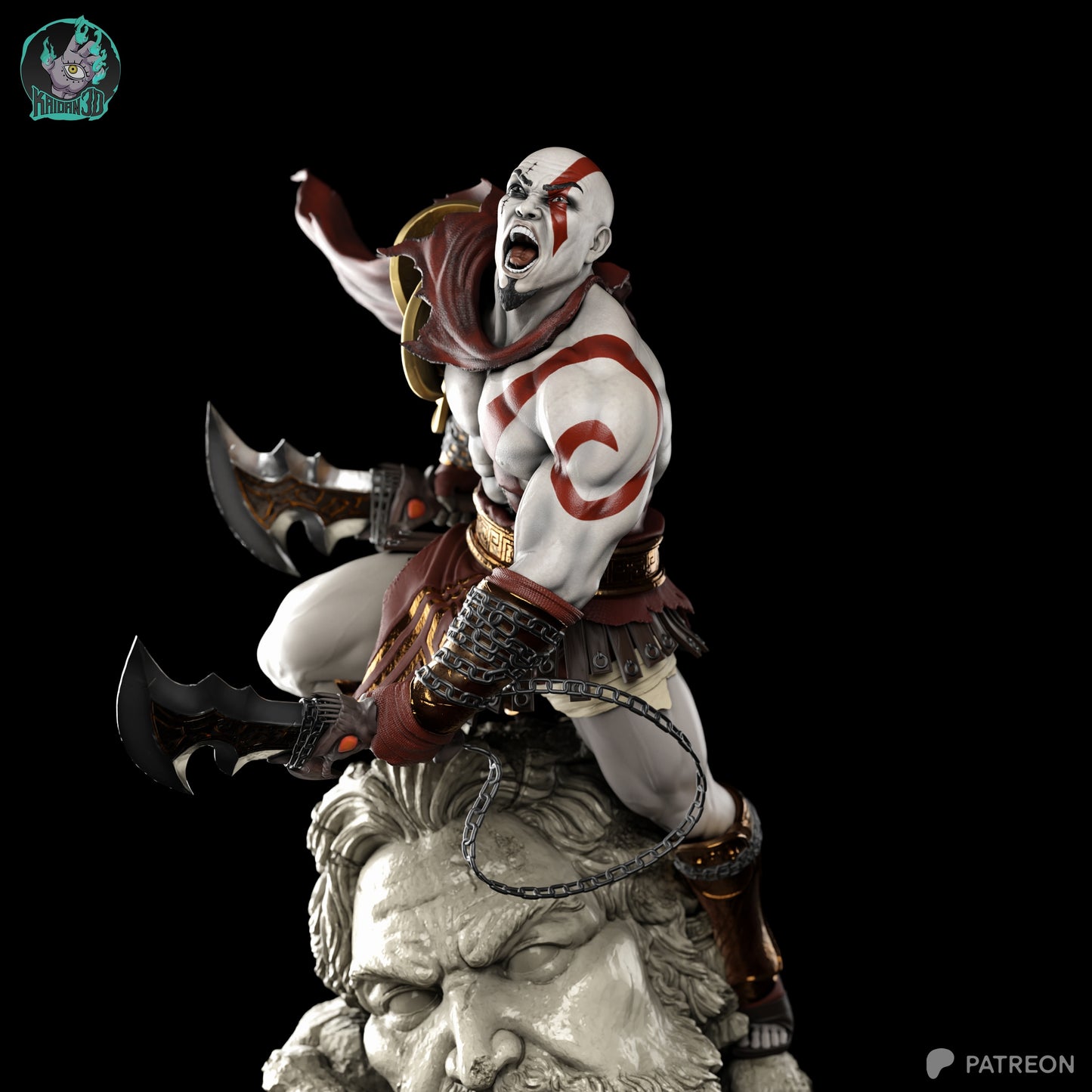 Kratos | God of War | Handcrafted Figure