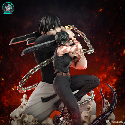 Maki x Toji Zenin | Jujutsu Kaisen | Handcrafted Figure