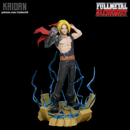 Edward Elric | Fullmetal Alchemist | Handcrafted Figure