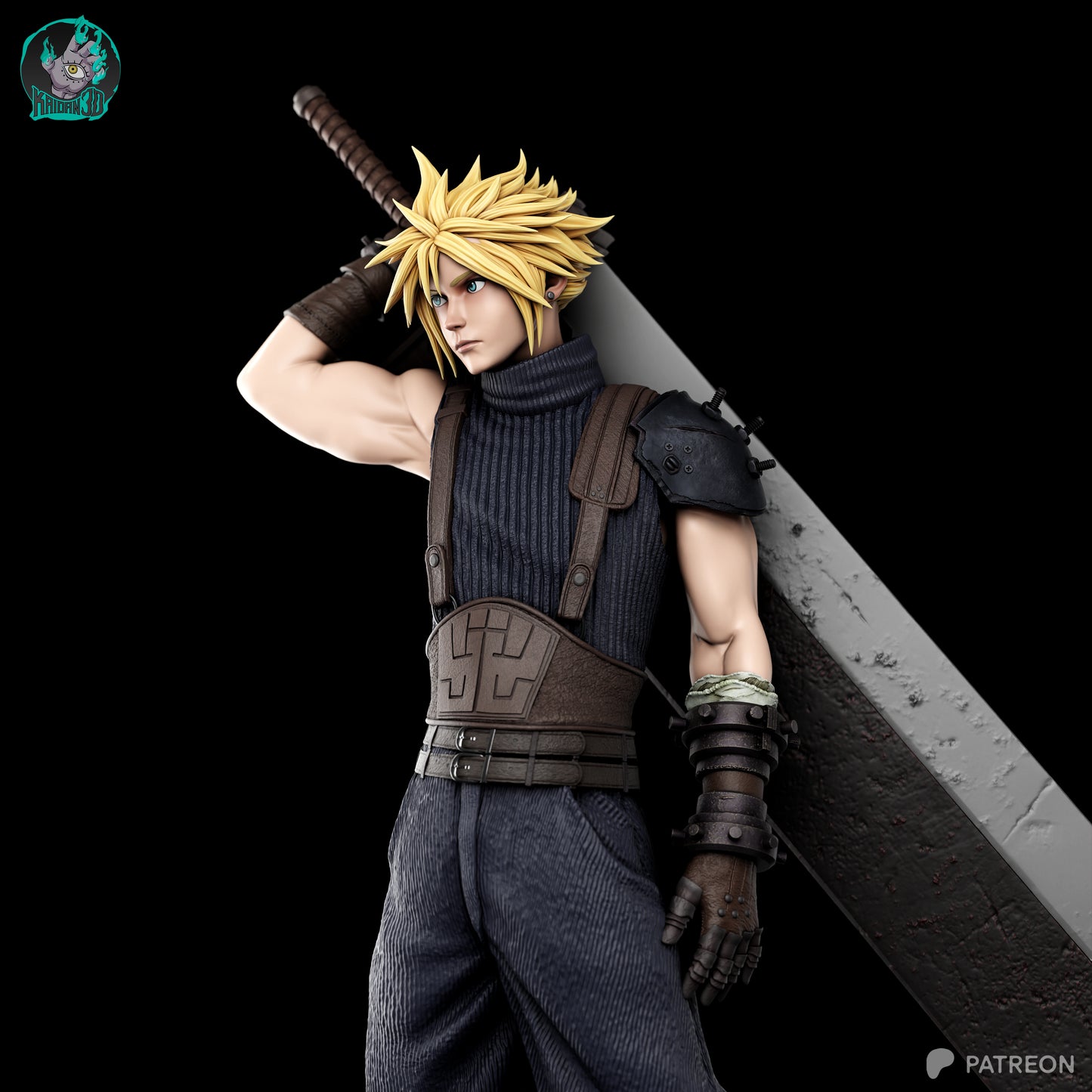 Cloud | Final Fantasy VII | Handcrafted Figure