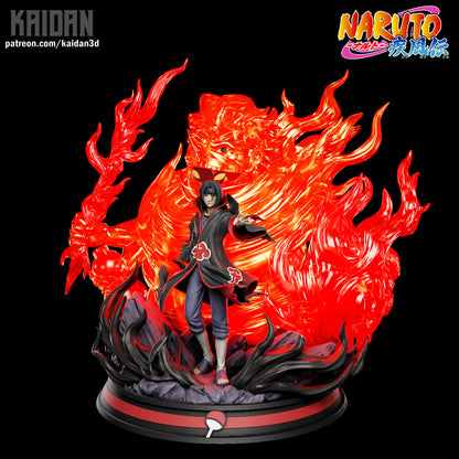 Divine Shield of the Cursed Eyes | Shinobi | Handcrafted Figure
