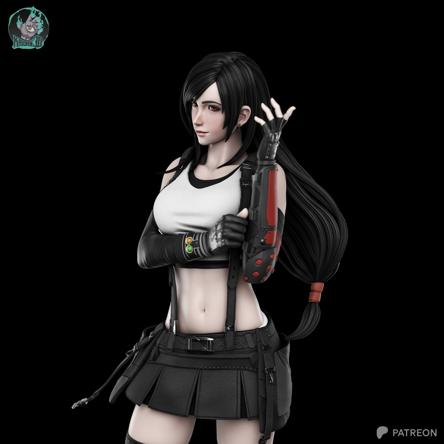 Tifa Lockhart | Final Fantasy VII | Handcrafted Figure