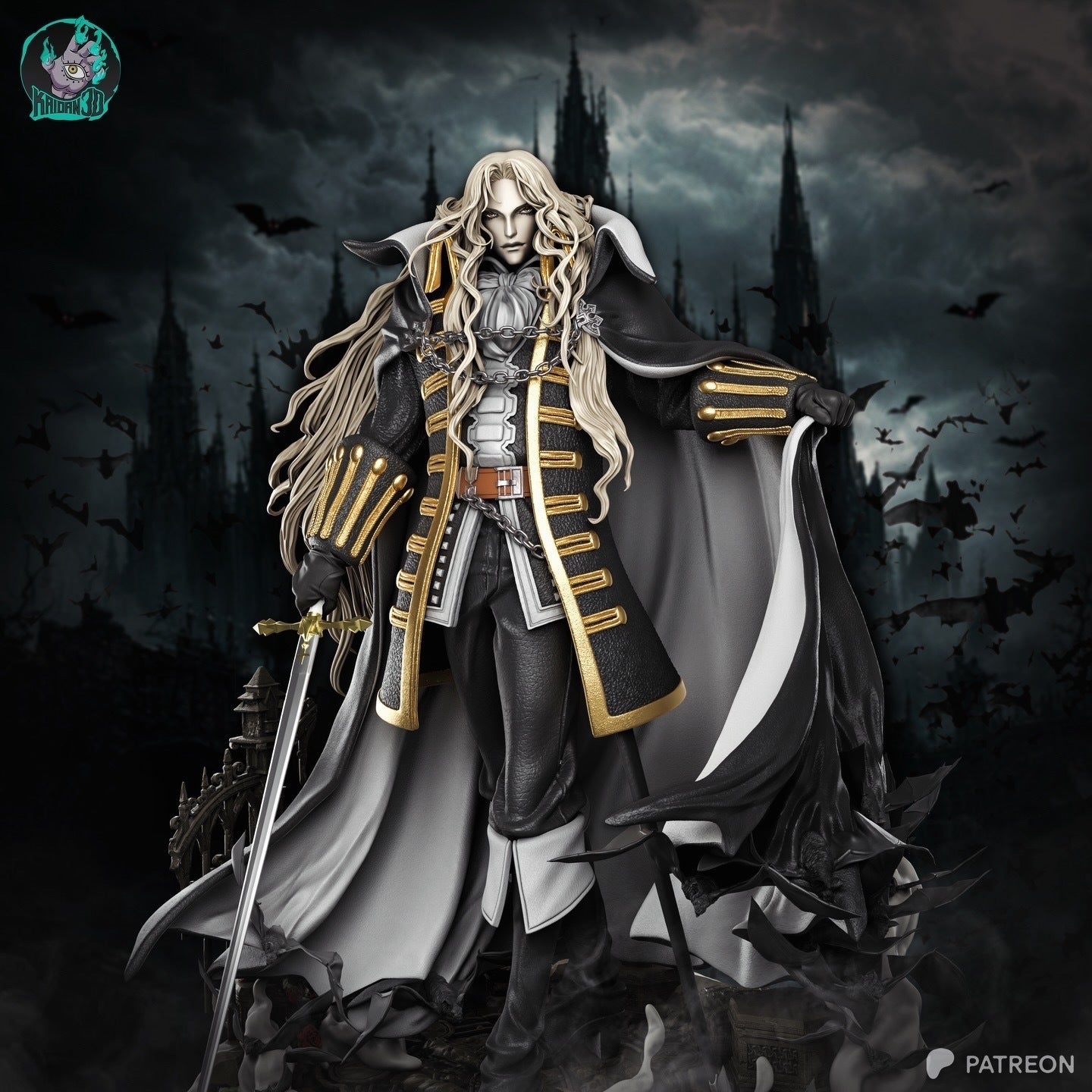 Alucard | Castlevania | Handcrafted Figure