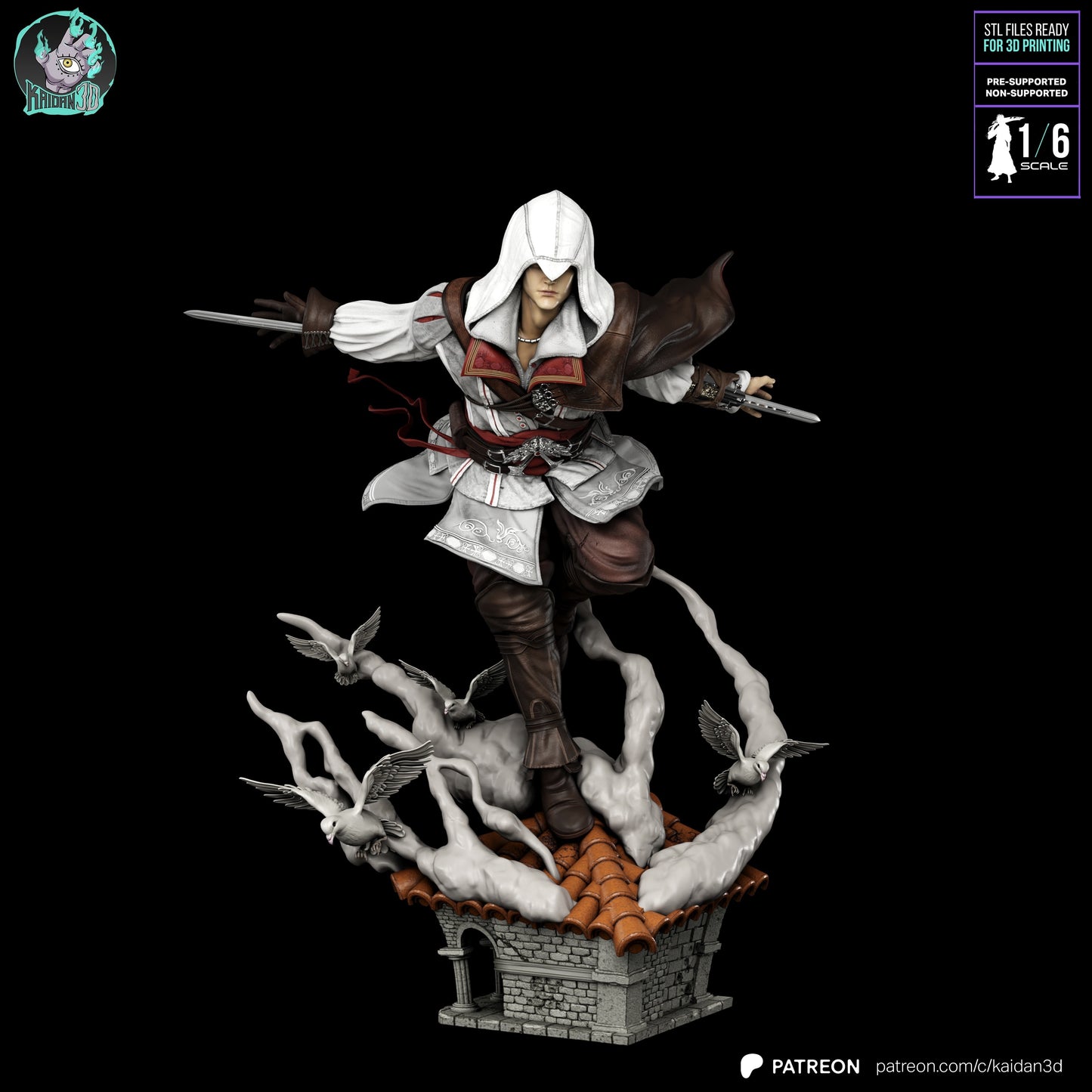 Ezio Auditore | Assassin's Creed | Handcrafted Figure