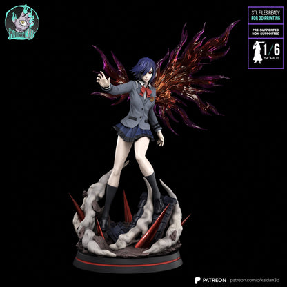 Touka Kirishima | Tokyo Ghoul | Handcrafted Figure