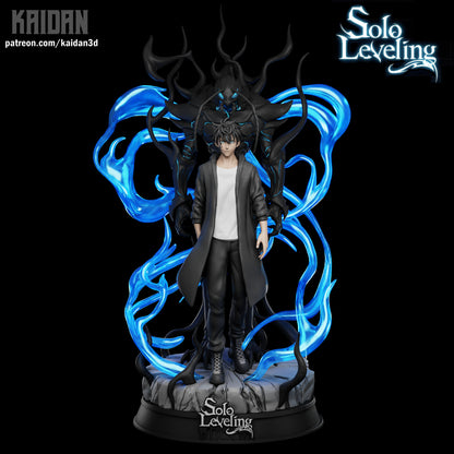 Sung Jin-Woo x Beru | Solo Leveling | Handcrafted Figure