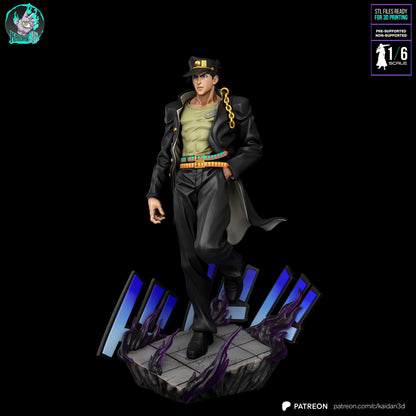 Jotaro Kujo | Jojo's Bizarre Adventure | Handcrafted Figure
