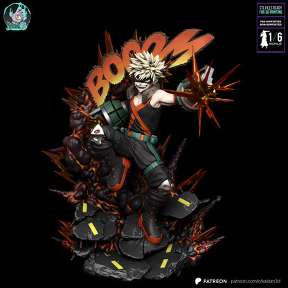 Bakugo | My Hero Academia | Handcrafted Figure