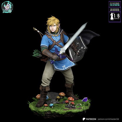 Fantasy Elf Hero | Handcrafted Figure