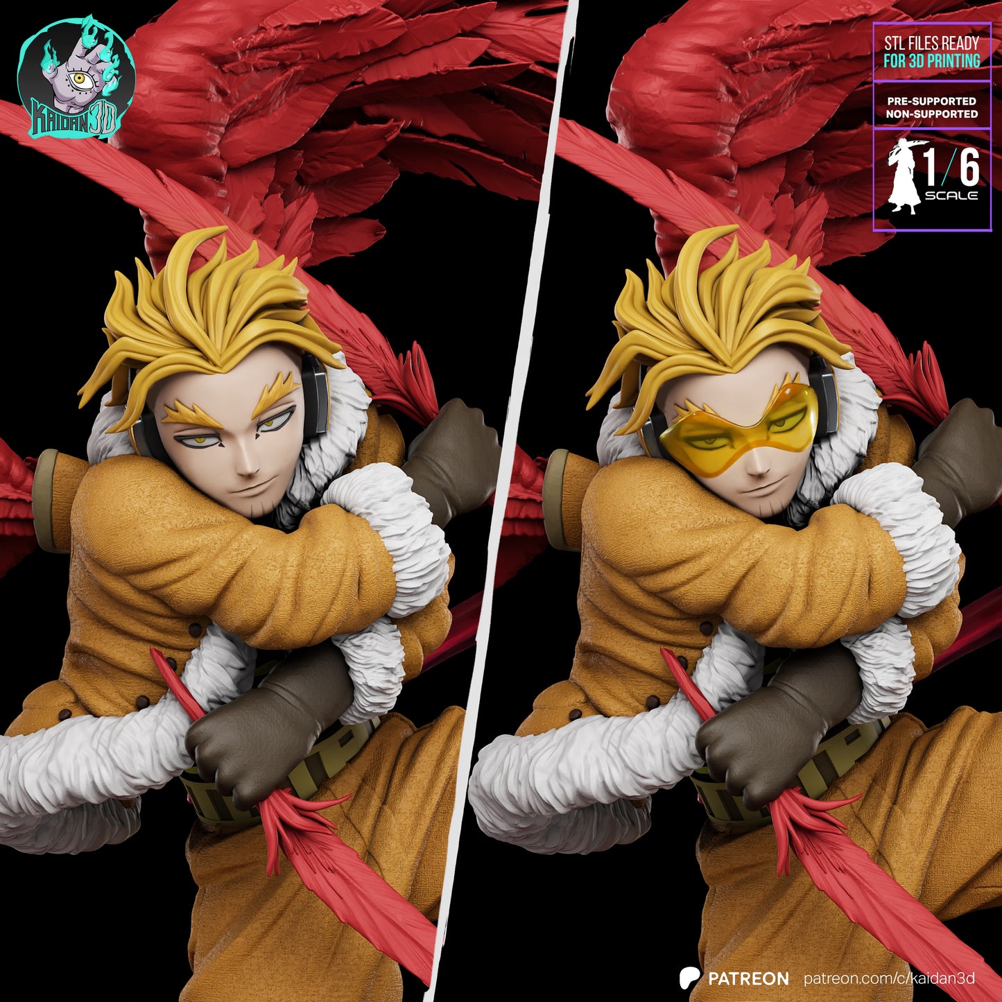 Hawks (Keigo Takami) | My Hero Academia | Handcrafted Figure