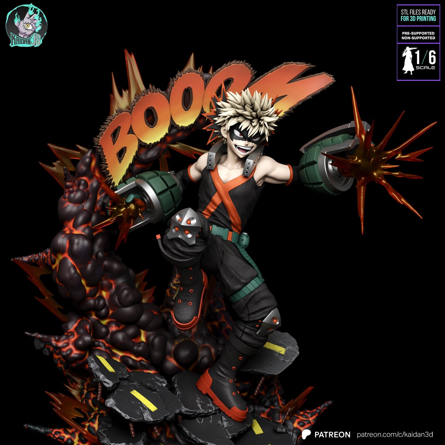 Bakugo | My Hero Academia | Handcrafted Figure