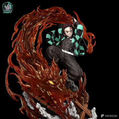 Tanjiro Kamado | Demon Slayer | Handcrafted Figure