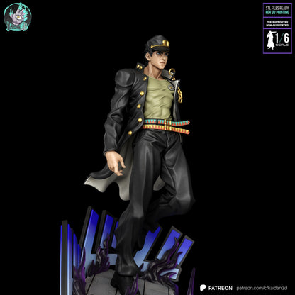 Jotaro Kujo | Jojo's Bizarre Adventure | Handcrafted Figure