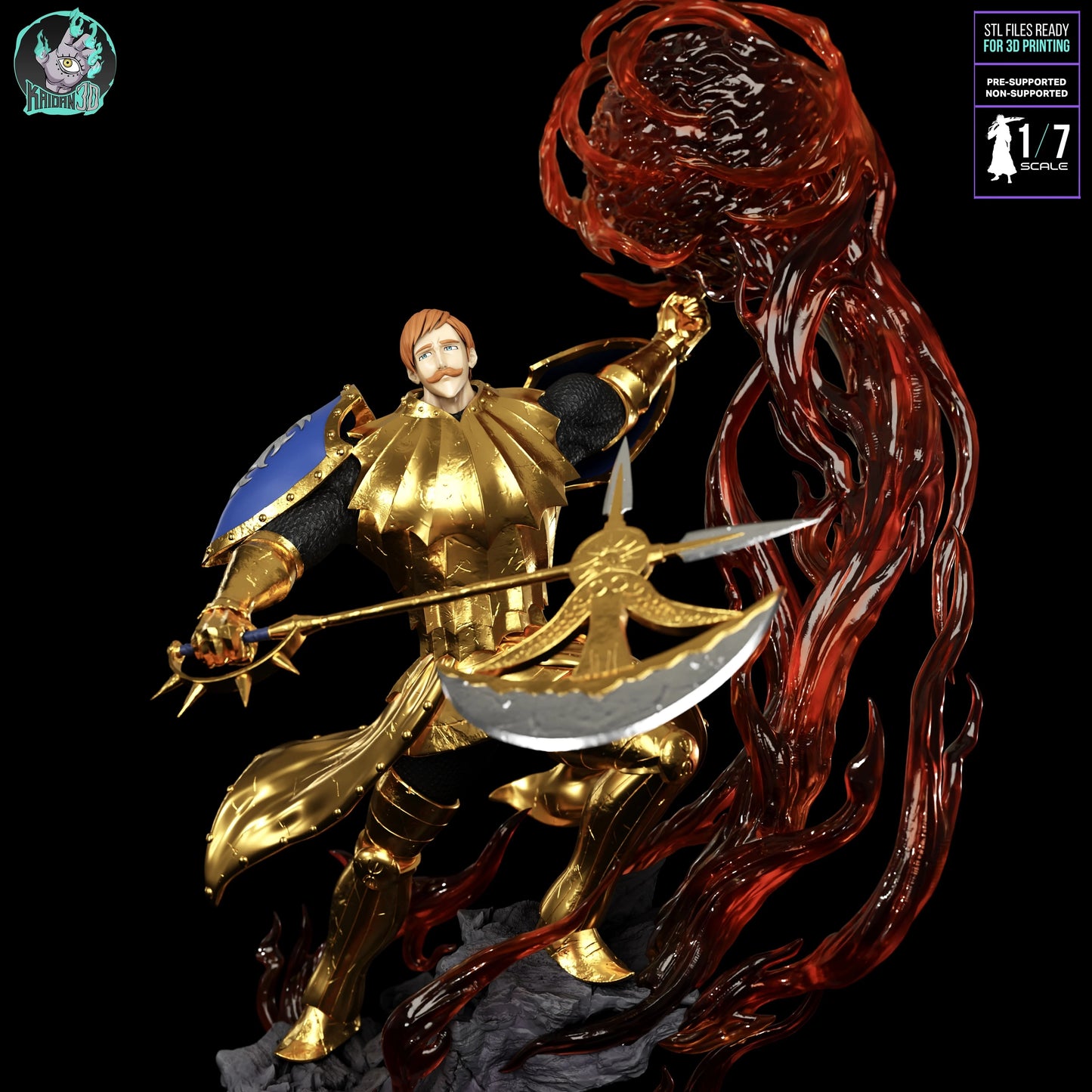 Escanor | The Seven Deadly Sins | Handcrafted Figure
