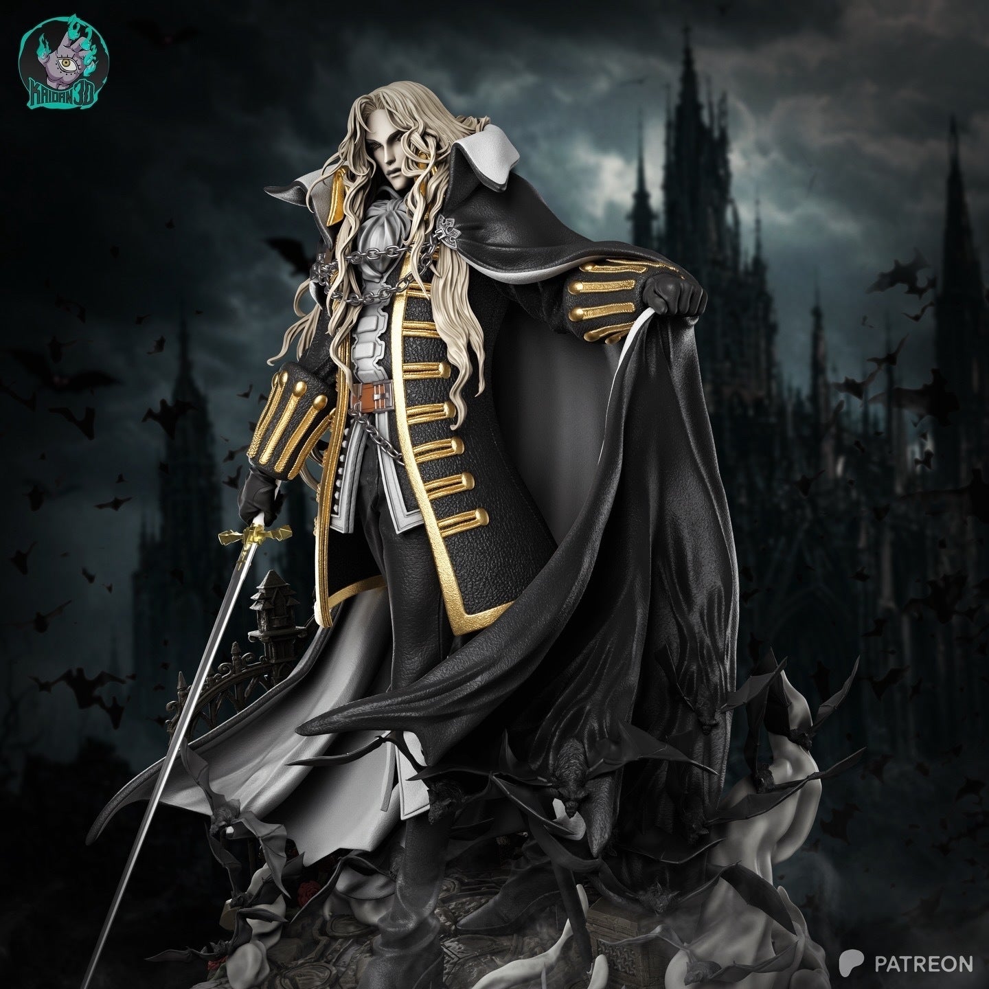 Alucard | Castlevania | Handcrafted Figure