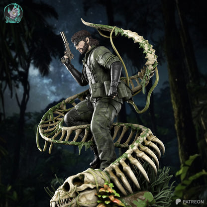 Big Boss | Metal Gear | Handcrafted Figure