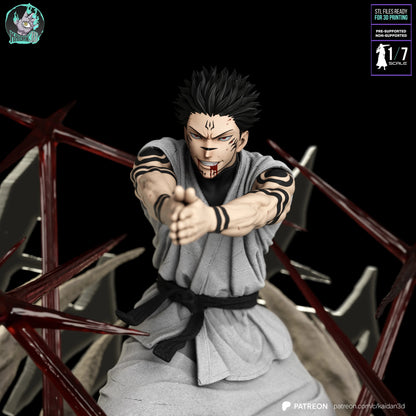 Sukuna Megumi's | Jujutsu Kaisen | Handcrafted Figure