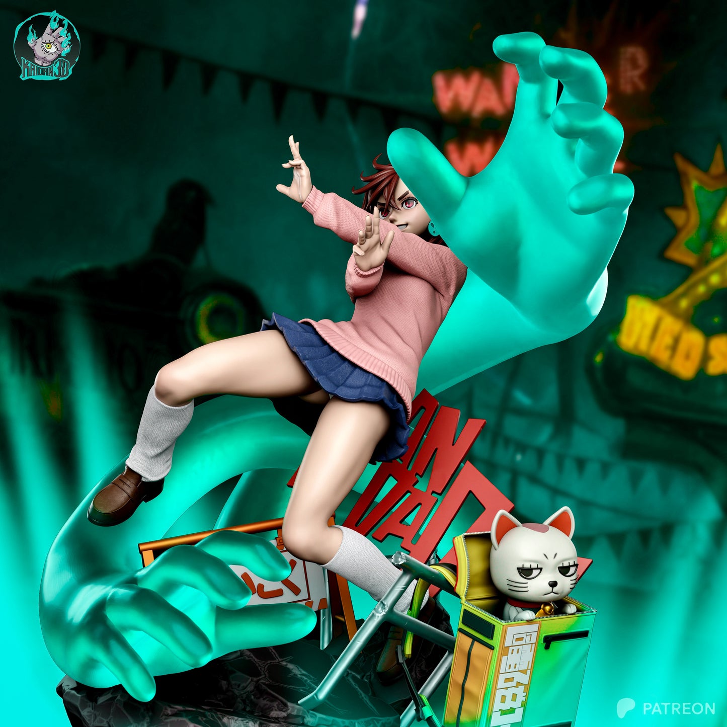 Momo Ayase | Dandandan | Handcrafted Figure