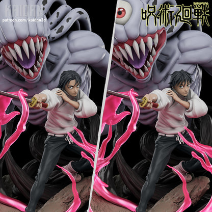 Yuta x Rika | Jujutsu Kaisen | Handcrafted Figure