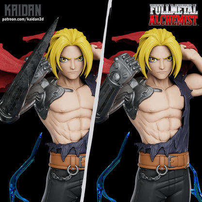 Edward Elric | Fullmetal Alchemist | Handcrafted Figure