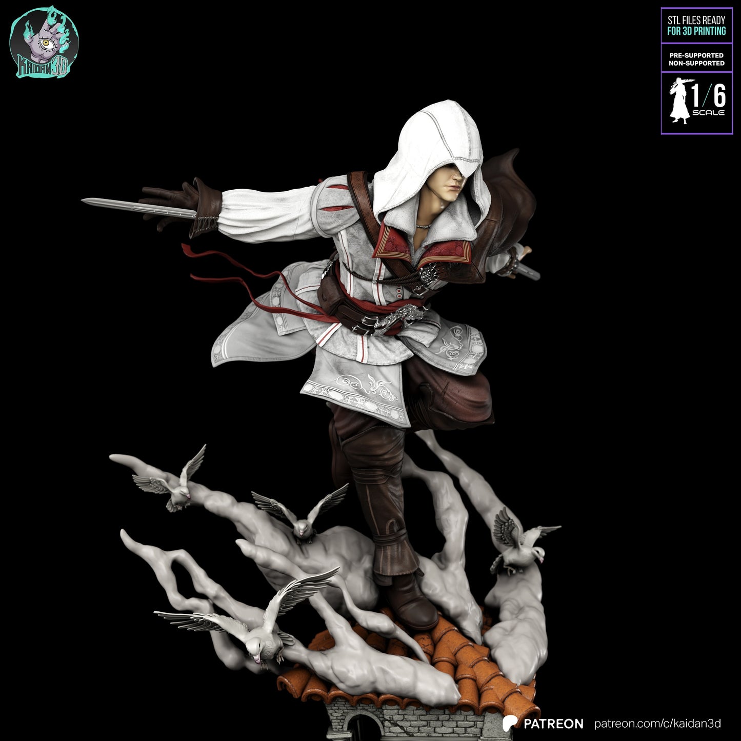 Ezio Auditore | Assassin's Creed | Handcrafted Figure