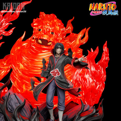 Divine Shield of the Cursed Eyes | Shinobi | Handcrafted Figure