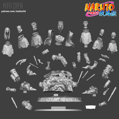 The Toad Sage vs The Sixfold God | Shinobi | Handcrafted Figure