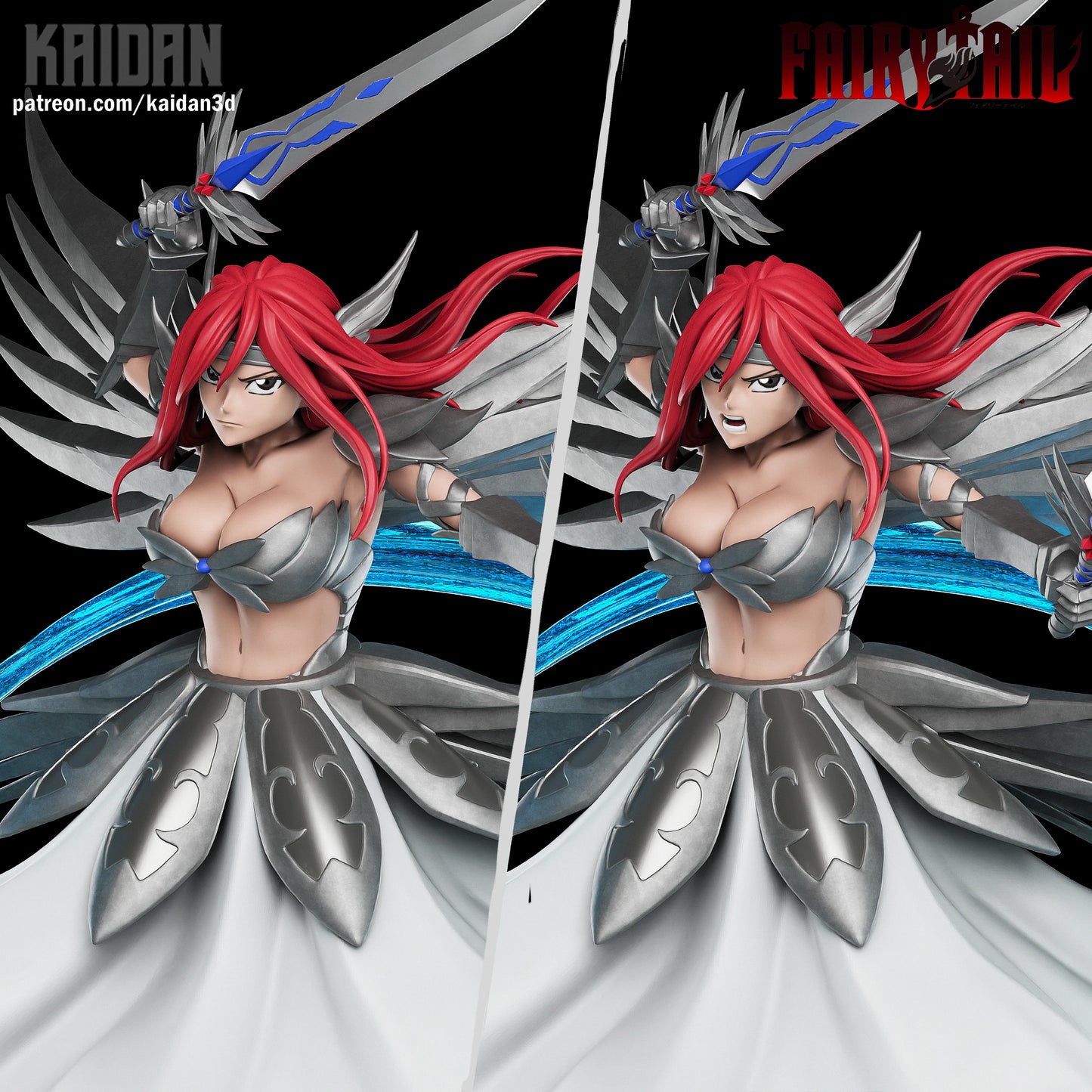 Erza Scarlet | Fairy Taill | Handcrafted Figure