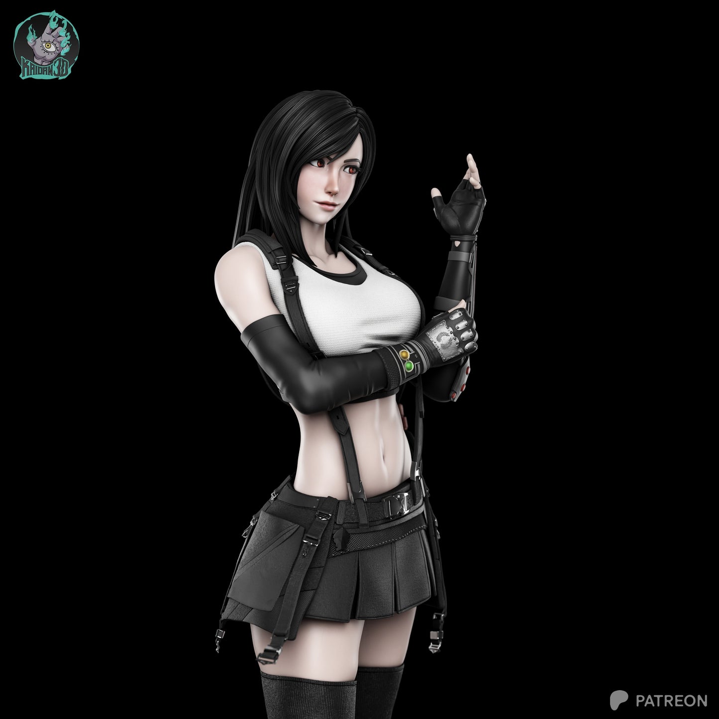 Tifa Lockhart | Final Fantasy VII | Handcrafted Figure