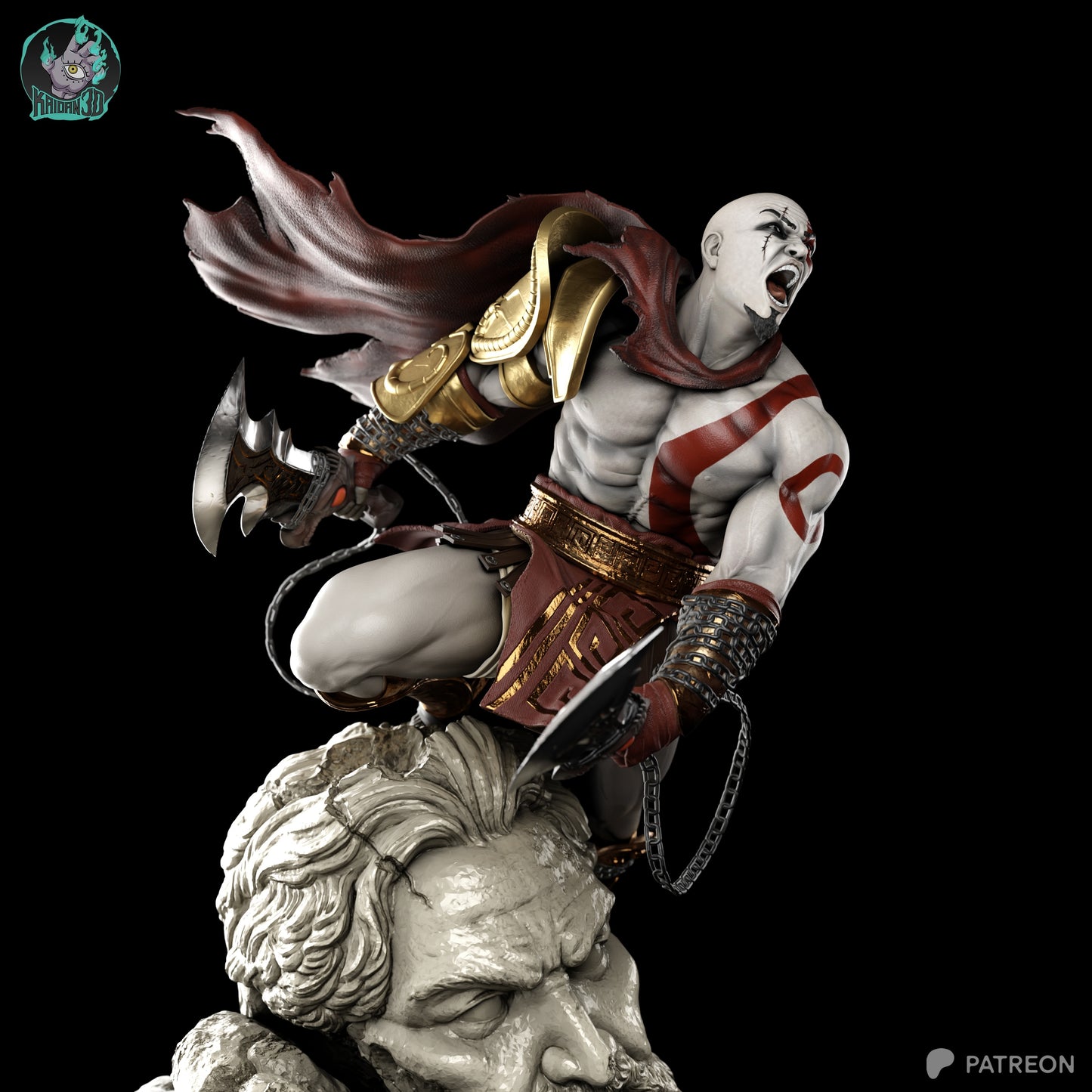 Kratos | God of War | Handcrafted Figure