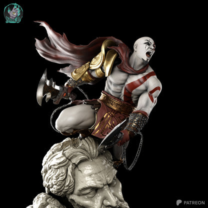 Kratos | God of War | Handcrafted Figure