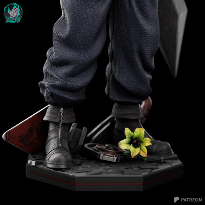Cloud | Final Fantasy VII | Handcrafted Figure