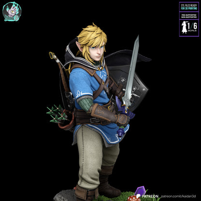 Fantasy Elf Hero | Handcrafted Figure