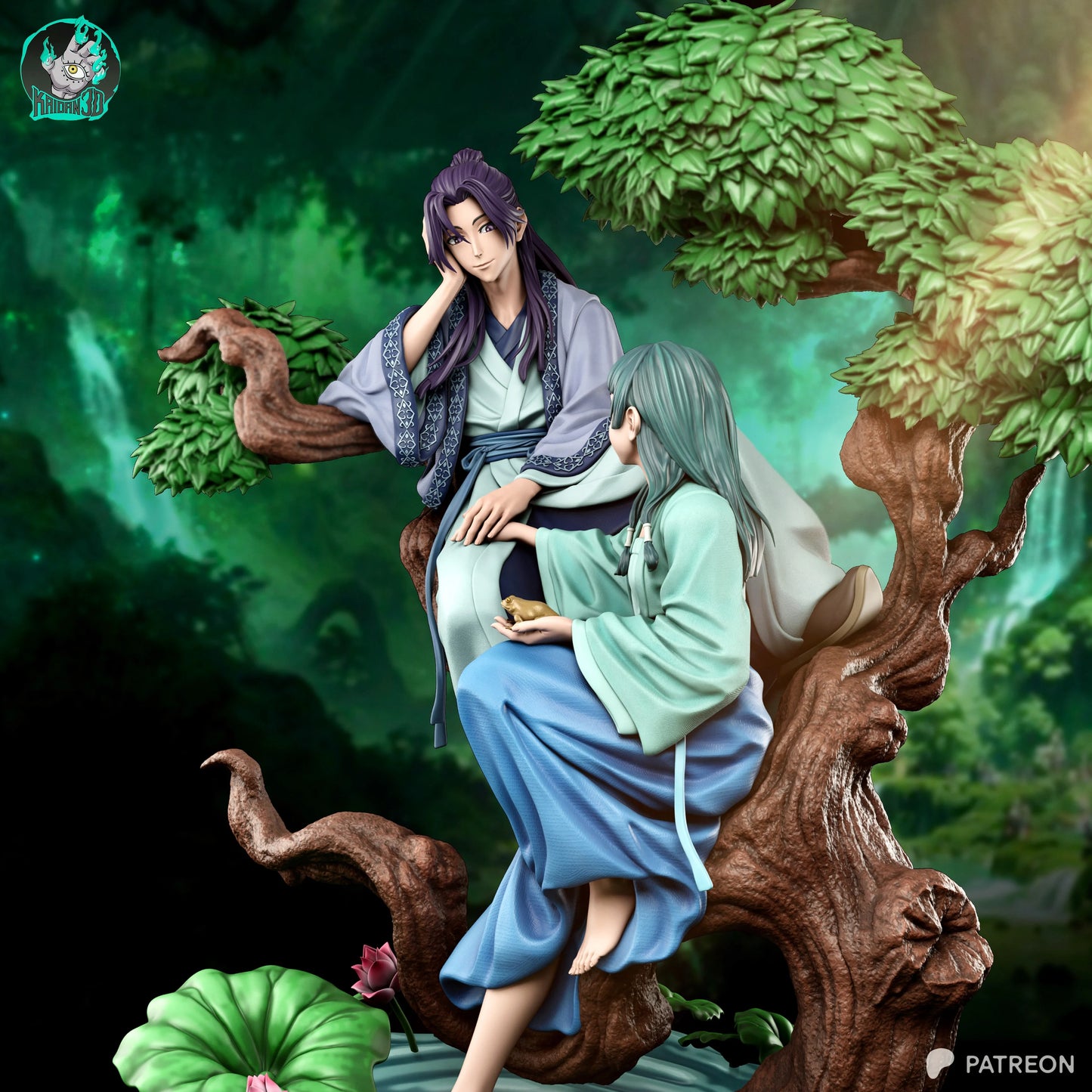 Jinshi x Maomao | The Apothecary Diaries | Handcrafted Figure