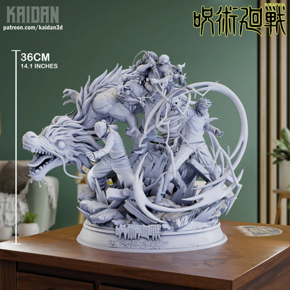 Gojo Past Arc | Jujutsu Kaisen | Handcrafted Figure