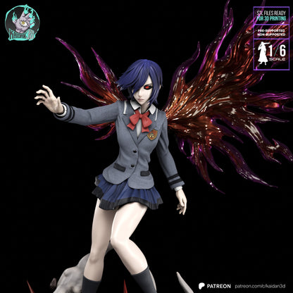 Touka Kirishima | Tokyo Ghoul | Handcrafted Figure