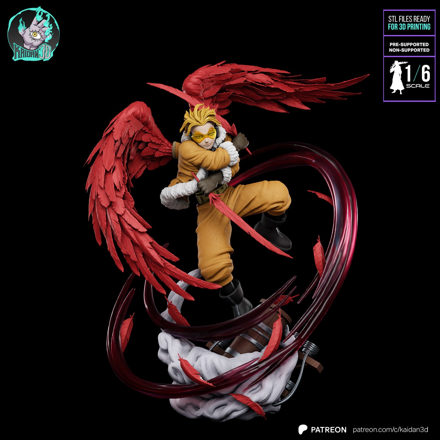 Hawks (Keigo Takami) | My Hero Academia | Handcrafted Figure