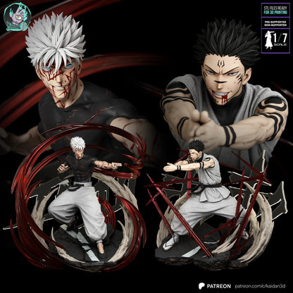 Sukuna Megumi's | Jujutsu Kaisen | Handcrafted Figure