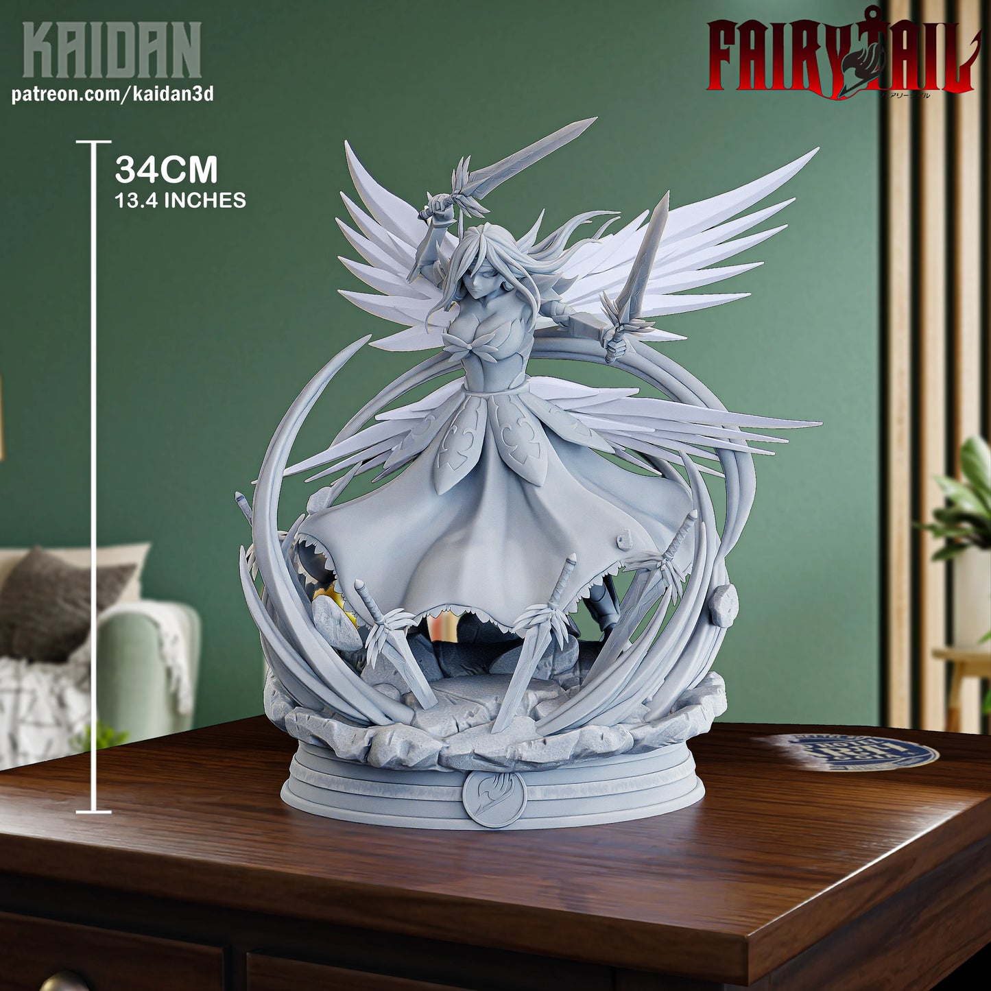 Erza Scarlet | Fairy Taill | Handcrafted Figure