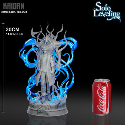 Sung Jin-Woo x Beru | Solo Leveling | Handcrafted Figure