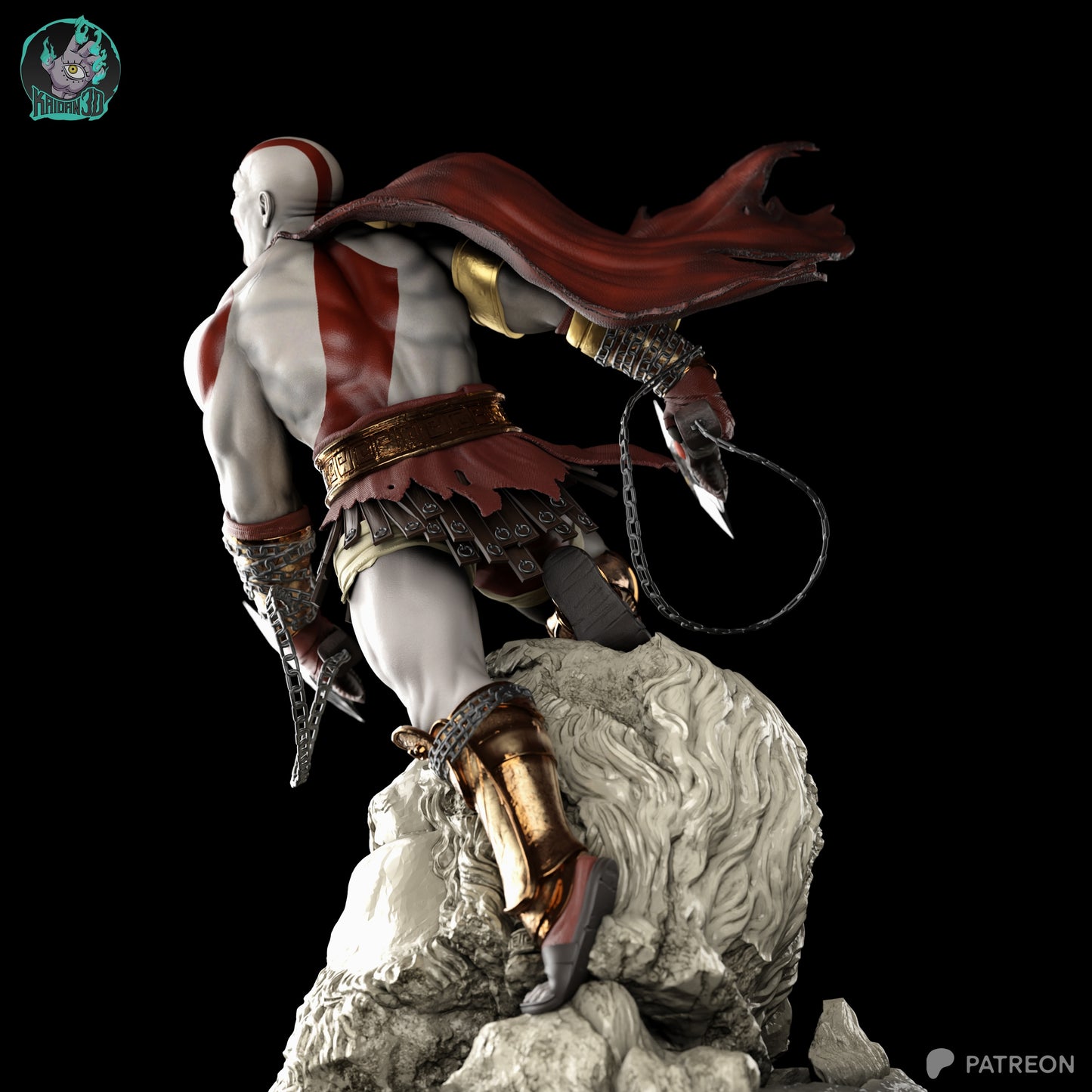 Kratos | God of War | Handcrafted Figure