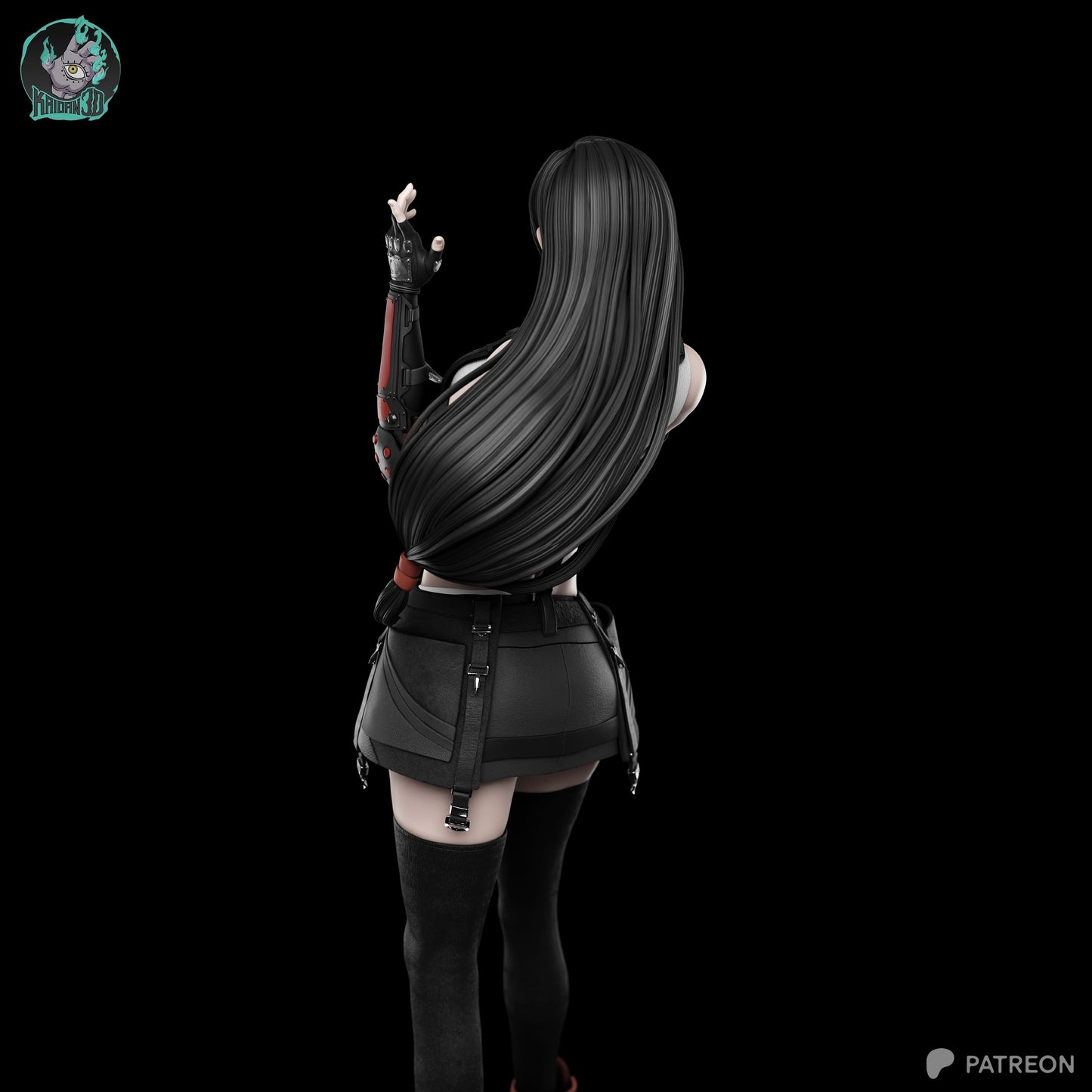 Tifa Lockhart | Final Fantasy VII | Handcrafted Figure
