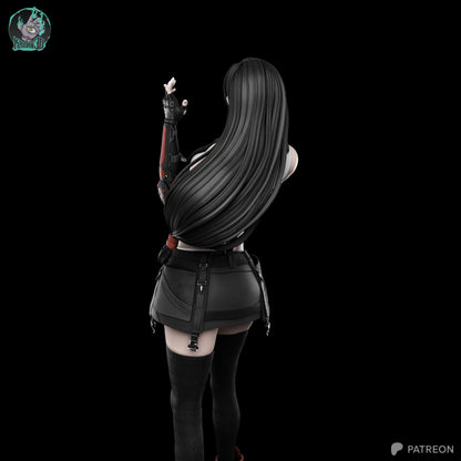Tifa Lockhart | Final Fantasy VII | Handcrafted Figure