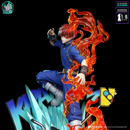 Shoto Todoroki | My Hero Academia | Handcrafted Figure