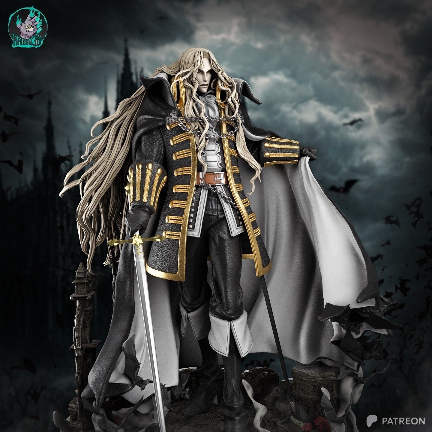 Alucard | Castlevania | Handcrafted Figure