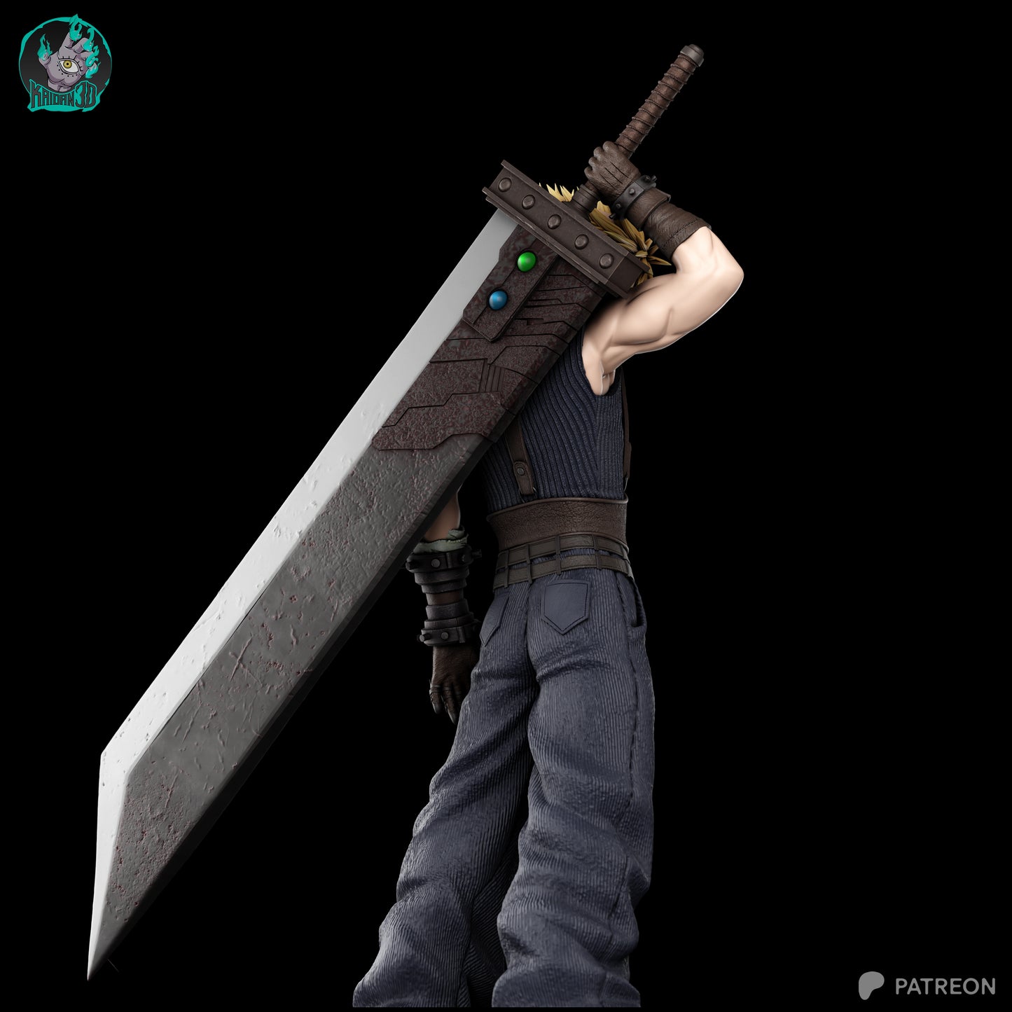 Cloud | Final Fantasy VII | Handcrafted Figure