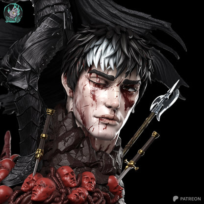 Guts Berserker Armor | Berserk | Handcrafted Figure