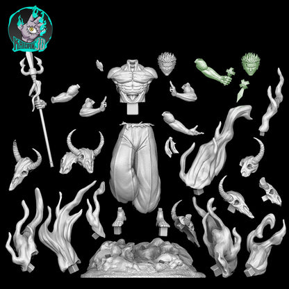 Ryomen Sukuna | Jujutsu Kaisen | Handcrafted Figure